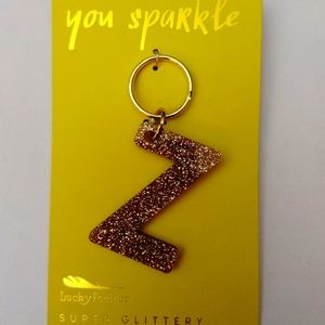 Letter necklaces and keychains